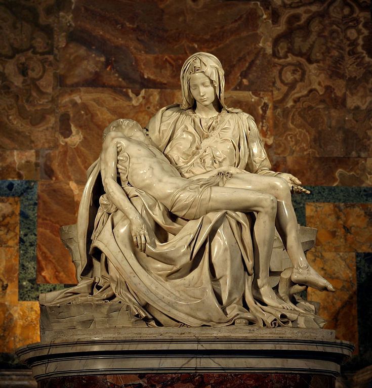 Pietà (Michelangelo) Michelangelos Pieta ItalianRenaissanceorg