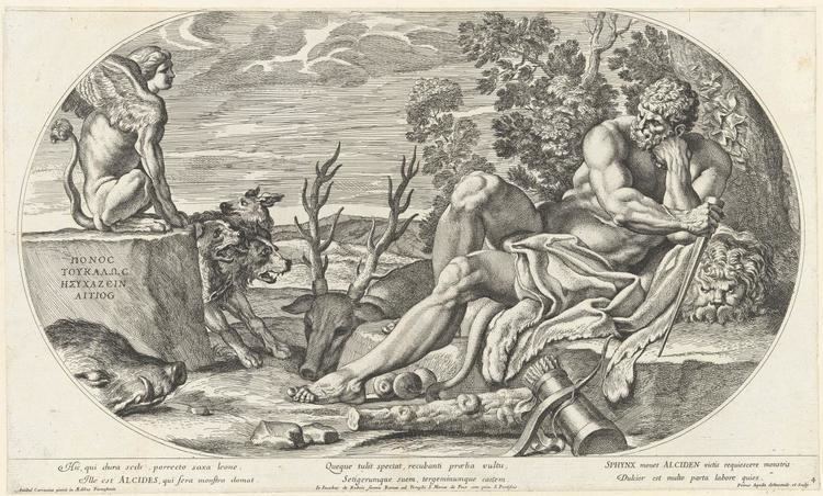 Pietro Aquila FilePietro Aquila Hercules resting after Annibale Carraccijpg