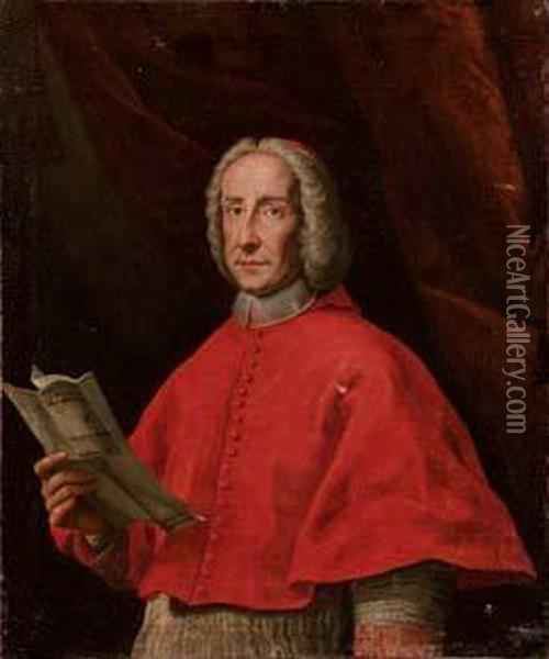 Pietro Ottoboni (cardinal) Portrait Of Cardinal Pietro Ottoboni oil painting