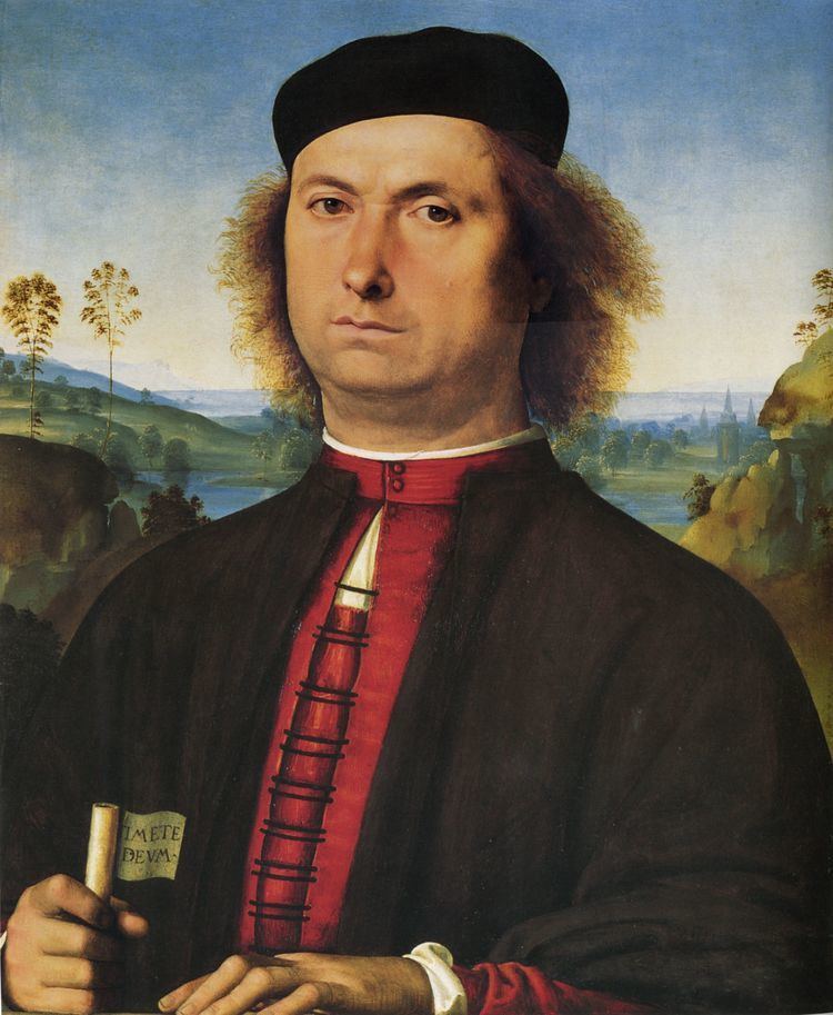 Pietro Perugino Portrait of Francesco delle Opere Pietro Perugino