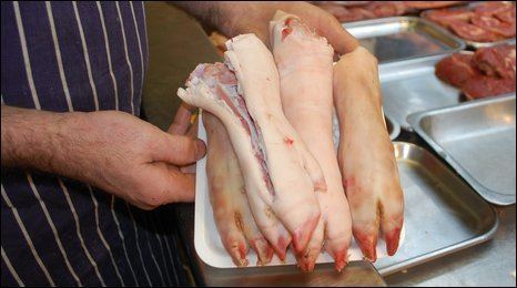 Pig's trotters BBC Wiltshire A modern bargain Pigs Trotters