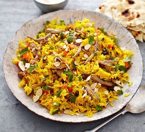 Pilaf Spiced lamb pilaf BBC Good Food