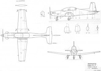 Pilatus PC-9 Pilatus PC9 Plans AeroFred Download Free Model Airplane Plans