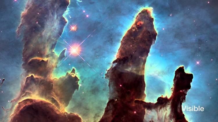 Pillars of Creation Hubblecast 82 New view of the Pillars of Creation YouTube