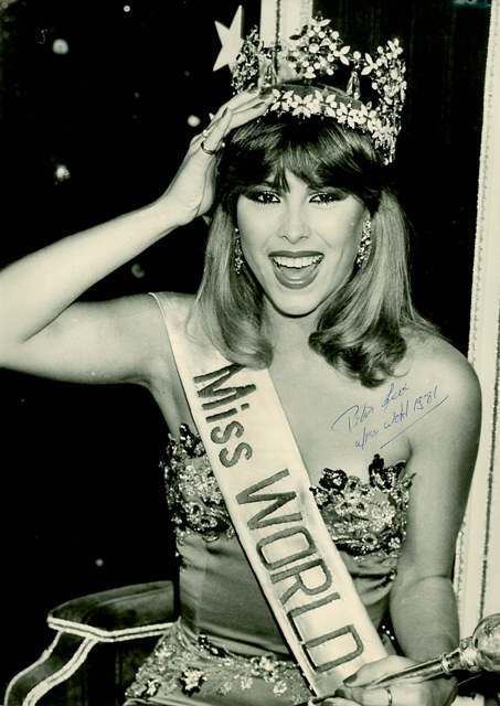 Pilín León Piln Len Venezuela Miss World 1981 Height is 178 cm