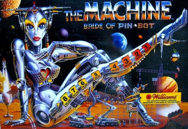 Pin-Bot PinSound The Machine Bride of Pinbot