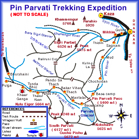 Pin Parvati Pass Pin Parvati PassParvati Valley Treks