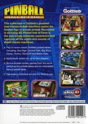 Pinball Hall of Fame: The Gottlieb Collection Pinball Hall of Fame The Gottlieb Collection Box Shot for