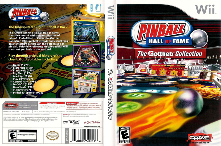 Pinball Hall of Fame: The Gottlieb Collection RQSE4Z Pinball Hall of Fame The Gottlieb Collection