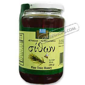 Pine honey GreekShopscom Greek Products Spices Herbs amp Extracts Sithon