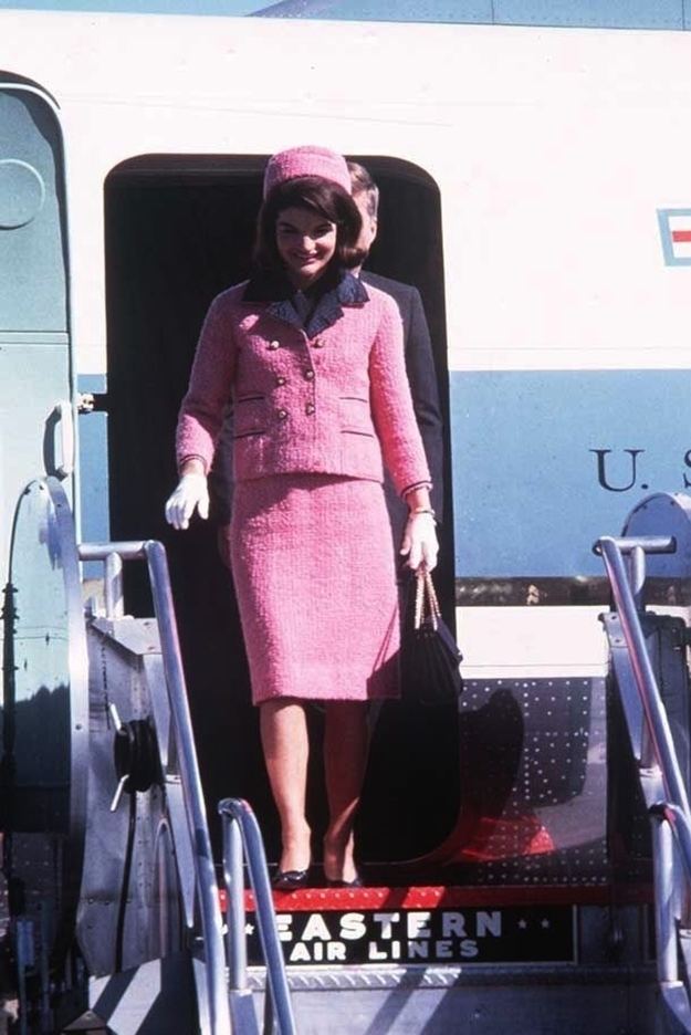 Pink Chanel suit of Jacqueline Bouvier Kennedy - Alchetron, the free social  encyclopedia