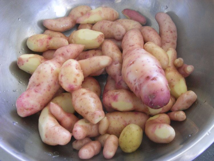 Pink Fir Apple Pink Fir Apple Potatoes Vegan Scene