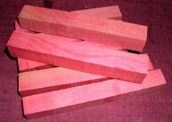 Pink ivory Pink Ivory wood from Griffin Exotic Wood