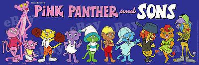 Pink Panther and Sons New EXTRA LARGE PINK PANTHER AND SONS Panoramic Photo Print HANNA