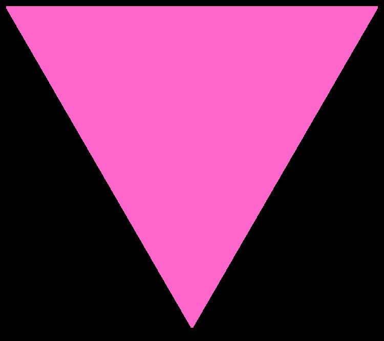 Pink triangle FilePink trianglesvg Wikimedia Commons