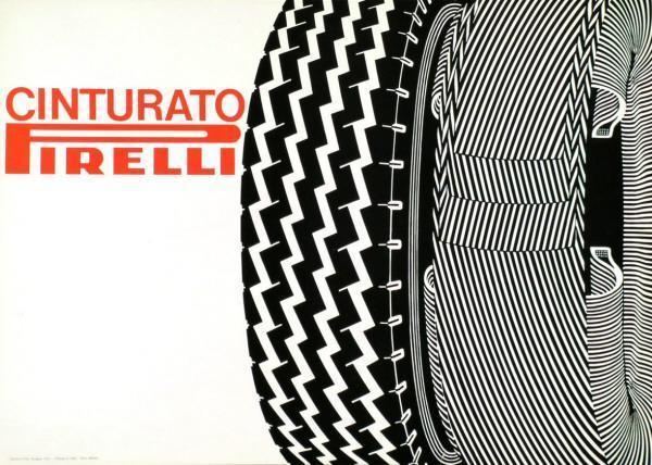 Pino Tovaglia Design is fine History is mine Pino Tovaglia poster for Pirelli