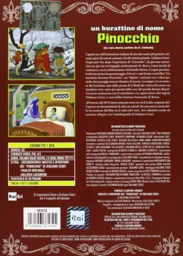 Pinocchio (1972 film) Un Burattino Di Nome Pinocchio Amazonit Giuliano Cenci Film e TV