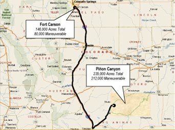 Piñon Canyon Maneuver Site PCMS Overview