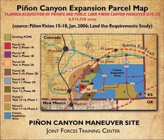 Piñon Canyon Maneuver Site Pinon Canyon Maneuver Site HPPR