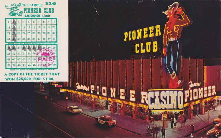 Pioneer Club Las Vegas Las Vegas39 Pioneer Club Postcard Roundup