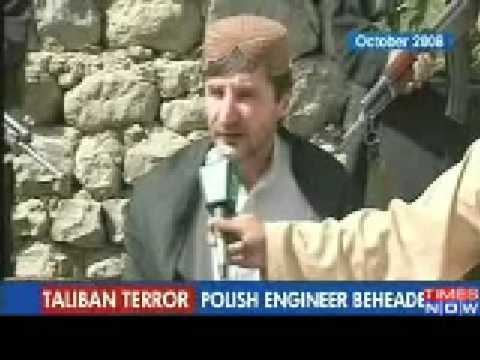 Piotr Stańczak Cruelty of Pakistani Taliban Polish engineer Piotr Stanczak