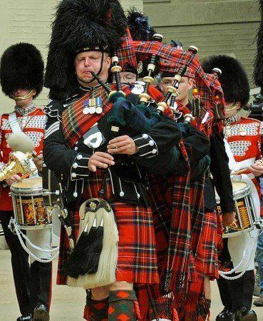 Pipe major Pipe Major Ross McCrindle 1st Btn Scots Guards Military pipe