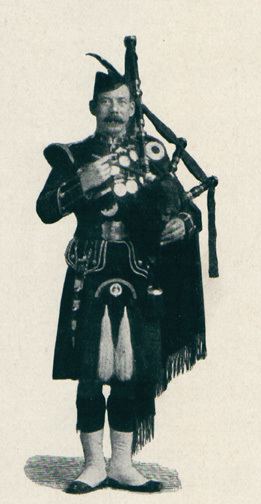 Pipe major 48th Highlanders of Canada Pipes and Drums Pipe Major Farquar Beaton