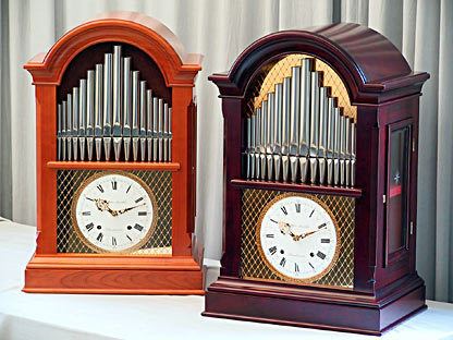 Pipe organ clock
