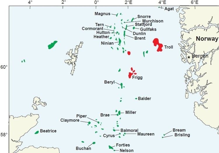 Piper oilfield