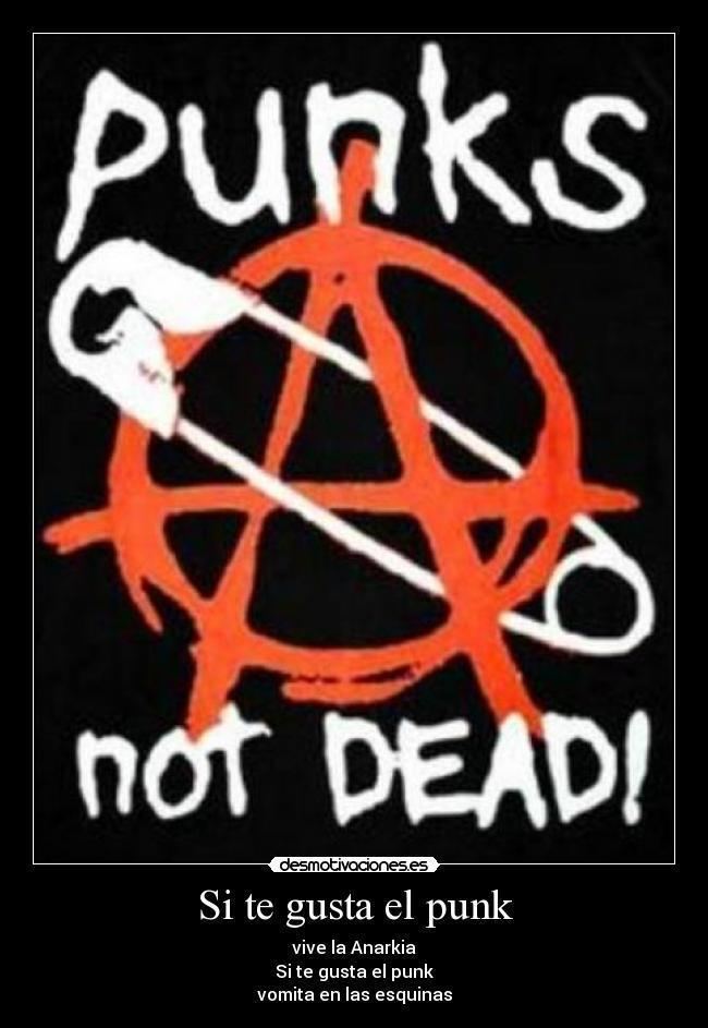 Картинка punks not dead