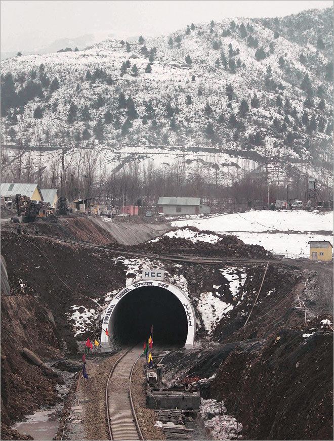 Pir Panjal Railway Tunnel Trains ready to chug through India39s longest transport tunnel in Pir