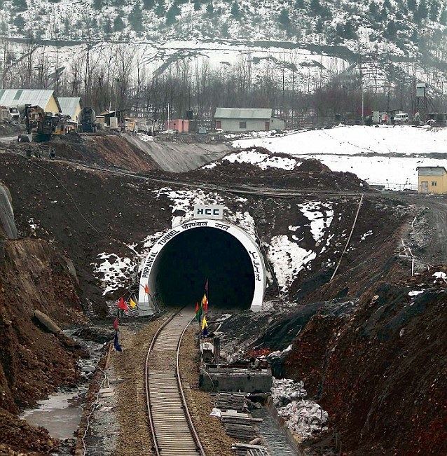 Pir Panjal Railway Tunnel Mountain journey will be cut by 175 kilometres as one of the