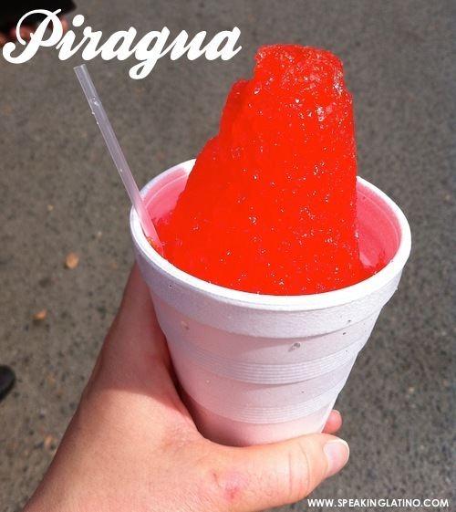 Piragua (food) PIRAGUA Puerto Rican Spanish Word for Snow Cone