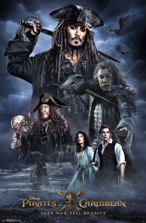 Pirates of the Caribbean: Dead Men Tell No Tales Pirates of the Caribbean Dead Men Tell No Tales gets three new posters