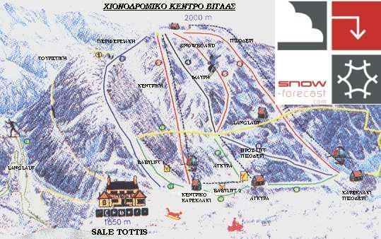 Pisoderi Vigla Pisoderi Ski Resort Guide Location Map amp Vigla Pisoderi ski