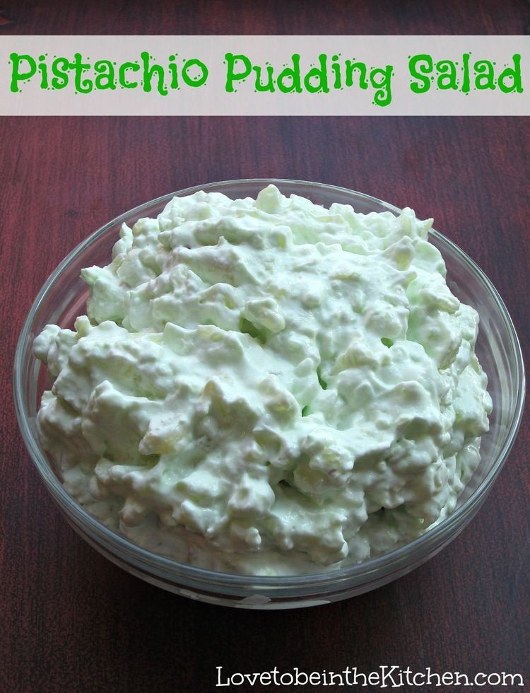 Pistachio pudding Pistachio Pudding Salad Love to be in the Kitchen