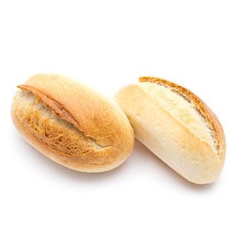 Pistolet (bread) Nutritions Bread rolls mixed varieties per 100 grams