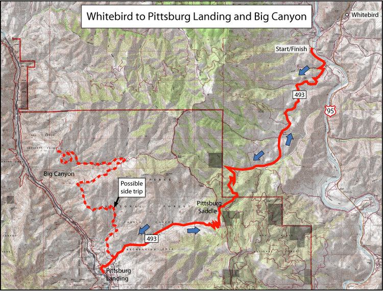 Pittsburg Landing, Idaho Whitebird to Pittsburg Landing OHV Ride Idaho ATV Trail