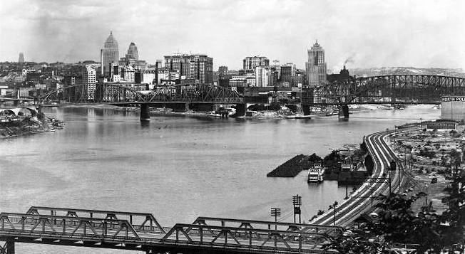 Pittsburgh flood of 1936 Pittsburgh39s Golden Triangle 1936
