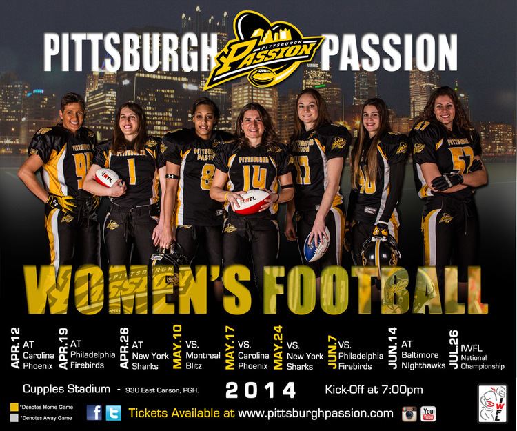 Pittsburgh Passion 2014ScheduleForWeb Pittsburgh Passion Women39s Football