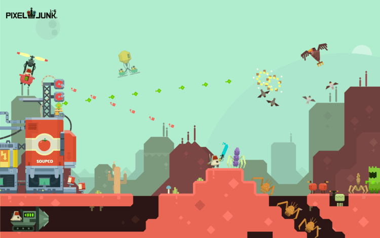 PixelJunk BeefJack PixelJunk 16 is a PC exclusive but what the hell is it