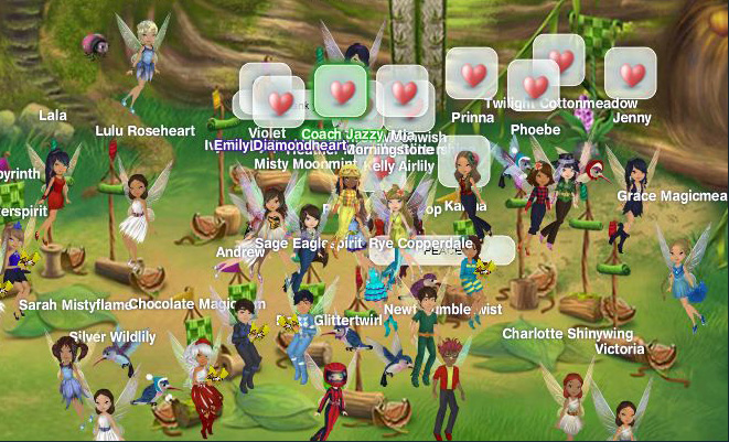 disney fairies pixie hollow online game video