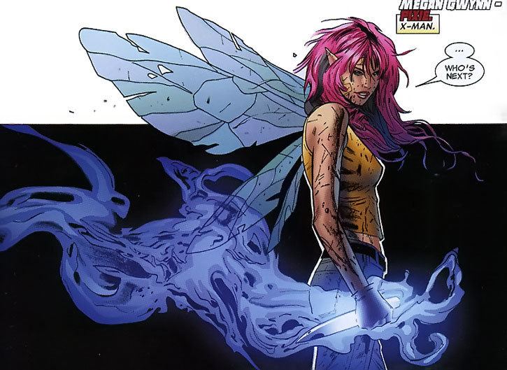 Pixie (X-Men) Pixie Marvel Comics XMen Megan Gwynn Welsh Profile