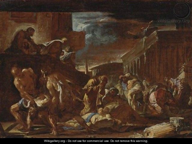Plague of Athens Plague Of Athens Neapolitan School WikiGalleryorg the largest