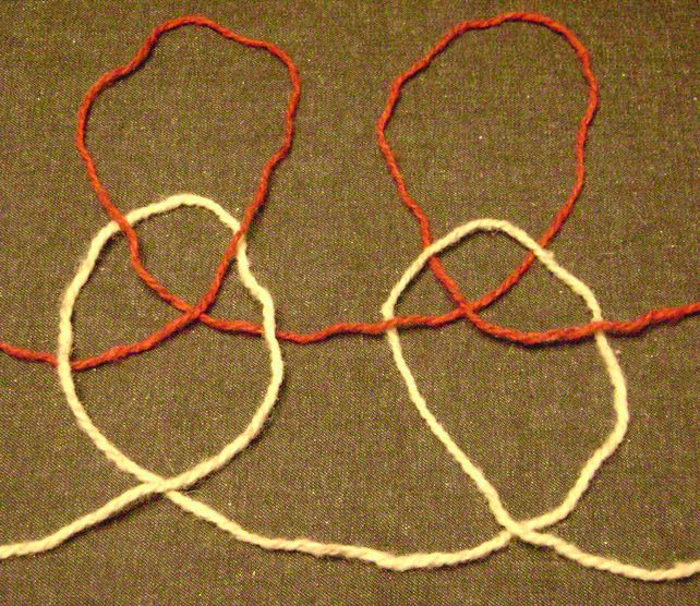 Plaited stitch (knitting)