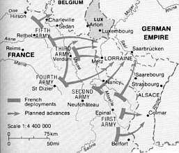 Plan XVII Trenches on the Web Timeline 19051914 War Plans