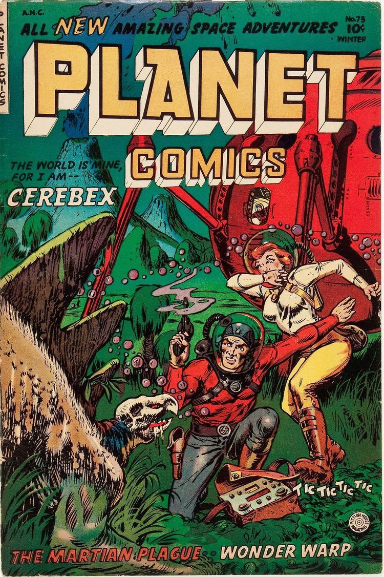 Planet Comics Planet Comics Pulp Covers