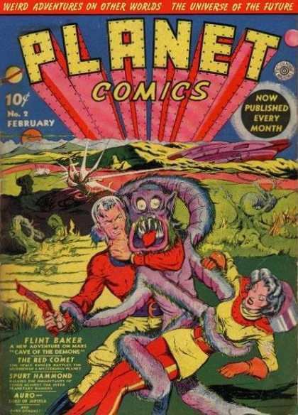 Planet Comics Planet Comics Covers