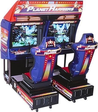 Planet Harriers Planet Harriers Videogame by Sega