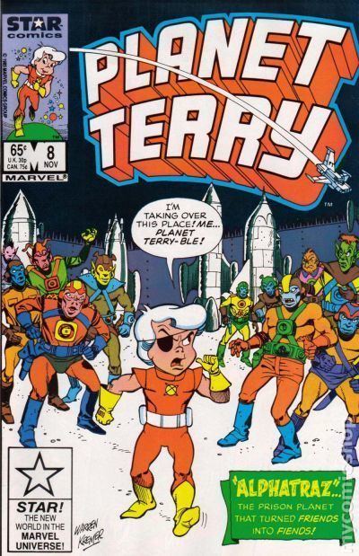 Planet Terry Planet Terry 1985 MarvelStar Comics comic books